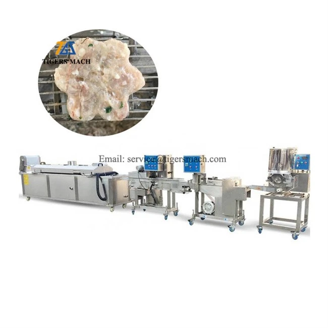 Industrial fish meat molding machine for pie patty, automatic molding machine for fish pat, automatic molding machine for fish p (6)